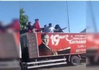 CHP’li Fethiye Belediye Başkanı Alim Karaca Türk bayrağını yere fırlattı