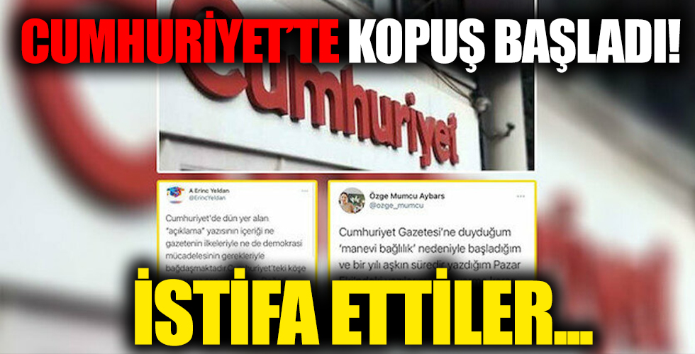 Cumhuriyet Gazetesi'nde son Can Dündar kadroları da ayrıldı: 2 istifa