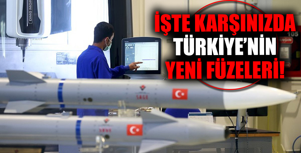 TÜBİTAK SAGE'den Türkiye'nin yeni füzeleri