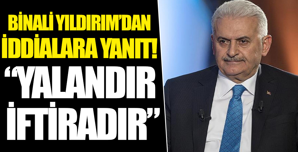 Binali Yıldırım'dan Sedat Peker'in iddialarına ilişkin açıklama: İftiradır tümüyle reddediyoruz