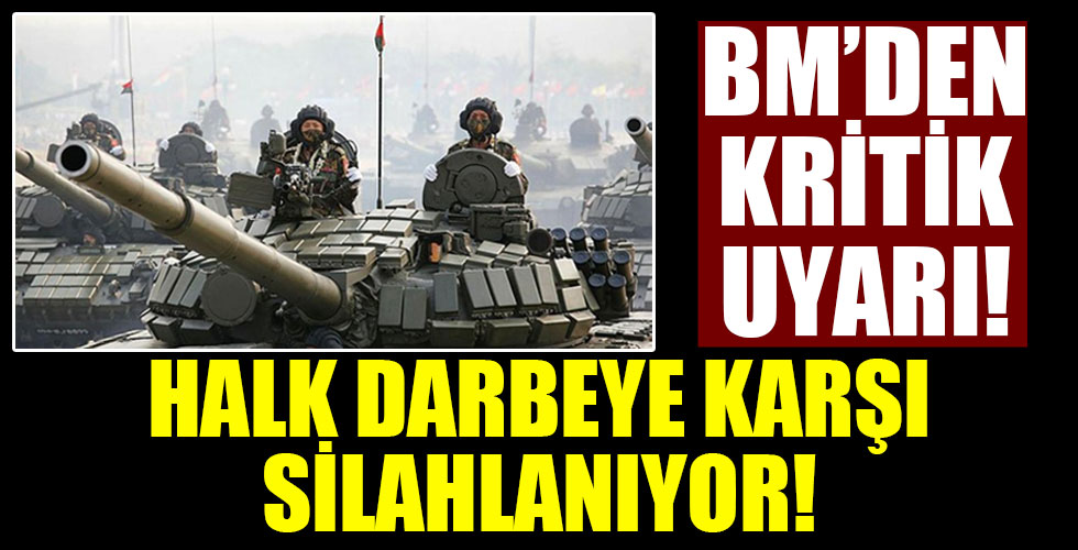 BM uyardı: Halk darbeye karşı silahlanıyor!