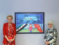 Emine Erdoğan ve Duda’dan anlamlı ziyaret!
