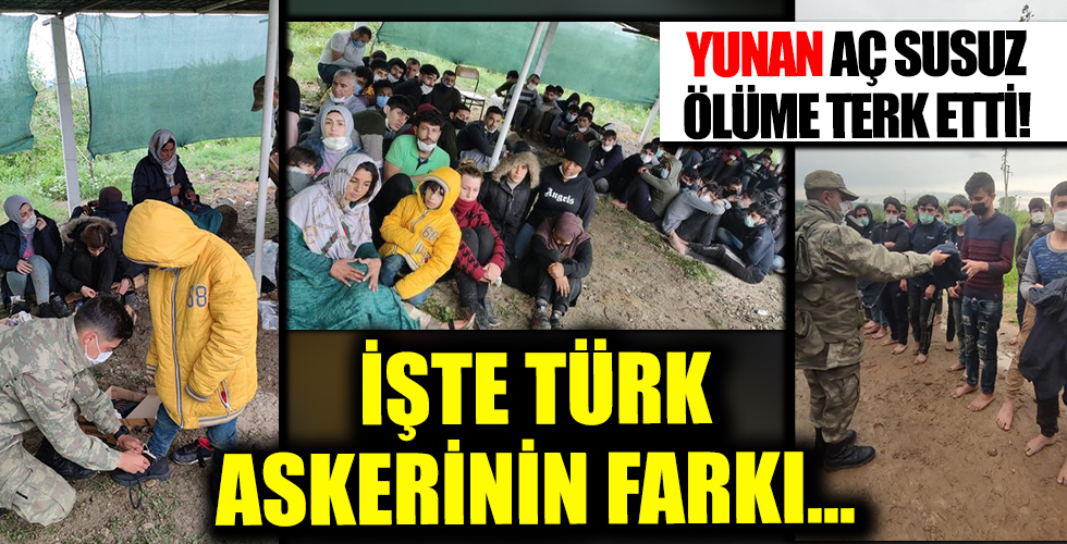 Yunanistan'dan göçmenlere insanlık dışı muamele! Eşyalarını alıp aç susuz bıraktılar