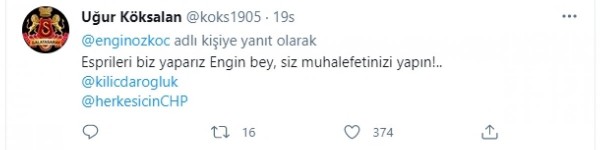 Engin Özkoç'un Cenab-ı Allah demesi CHP'lileri rahatsız etti!