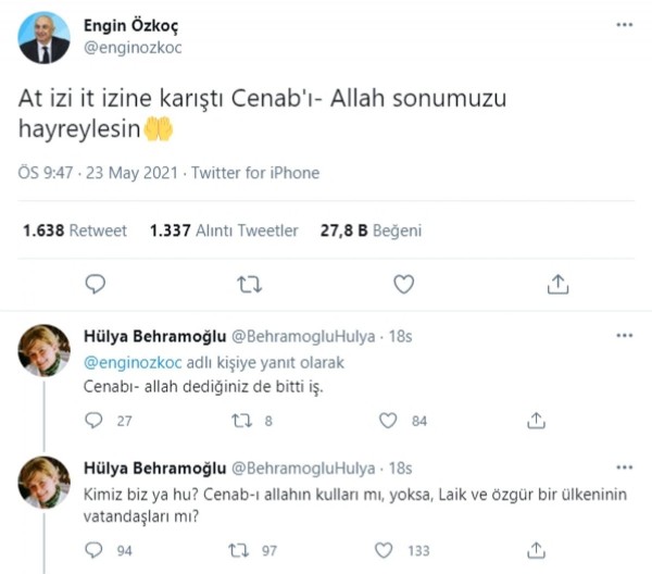Engin Özkoç'un Cenab-ı Allah demesi CHP'lileri rahatsız etti!