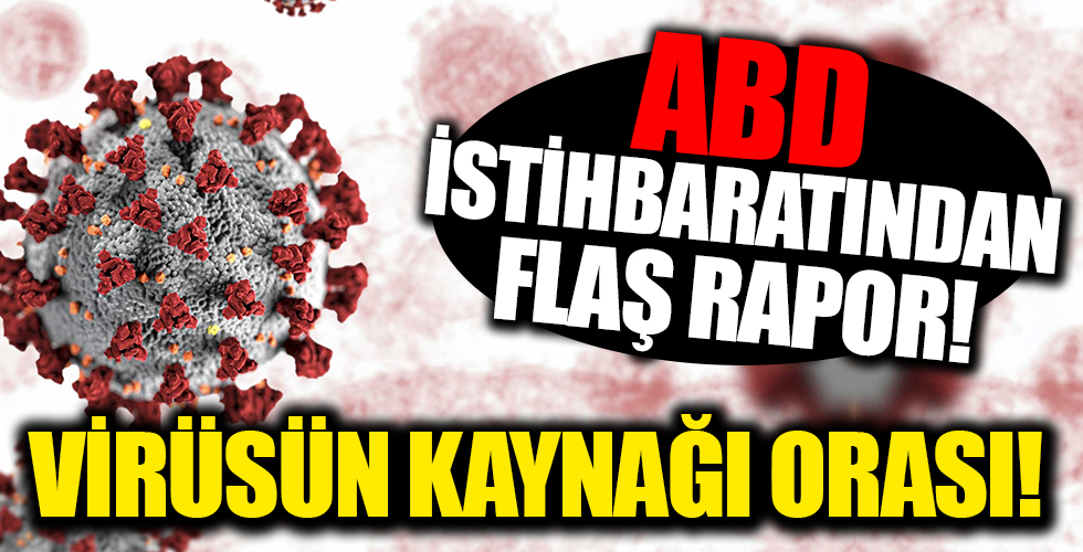 ABD istihbarat raporu gündeme bomba gibi düştü! Virüsün kaynağı orası