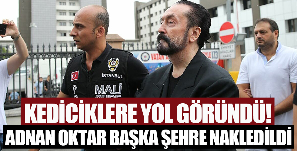 Adnan Oktar Batman'a nakledildi
