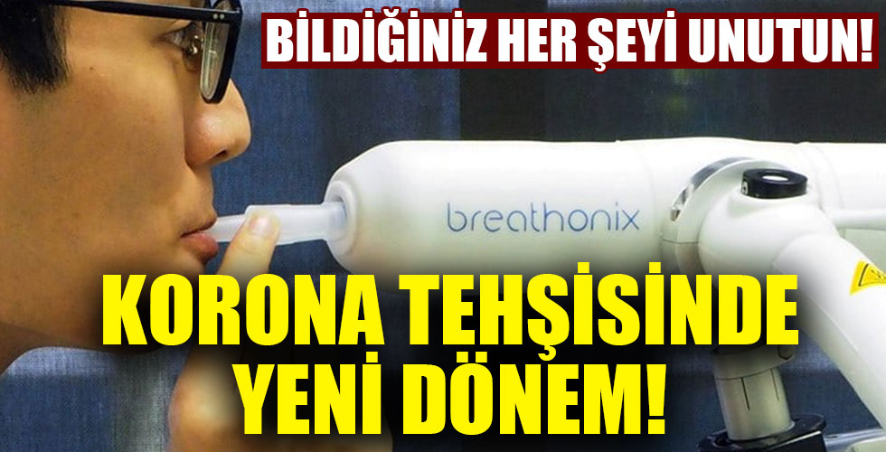 Koronavirüs testine dair tüm bildiklerinizi unutun! İşte yeni yöntem!