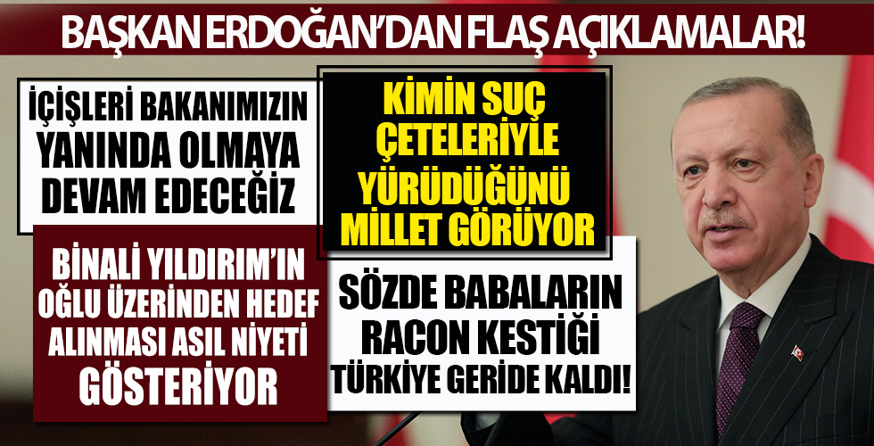 Başkan Erdoğan'dan, AK Parti Grup Toplantısında önemli açıklamalar!
