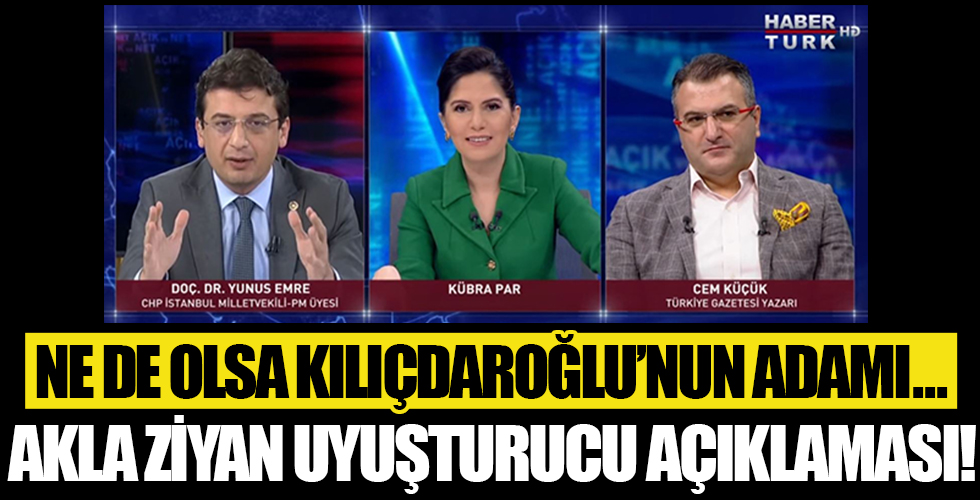 Bu da Kemal'in adamı!.. Akla ziyan 'uyuşturucu' çıkışı