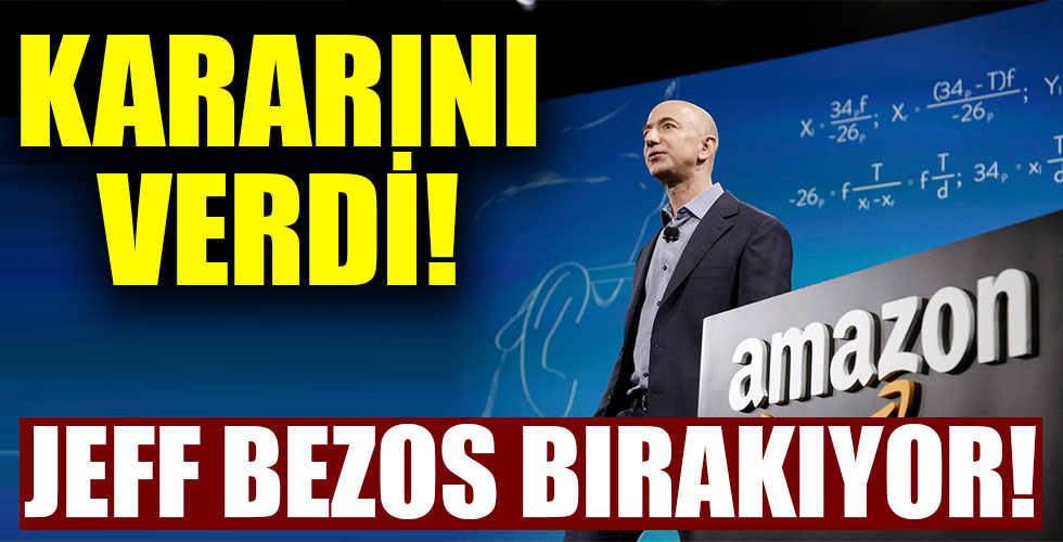 Jeff Bezos'tan Amazon kararı!
