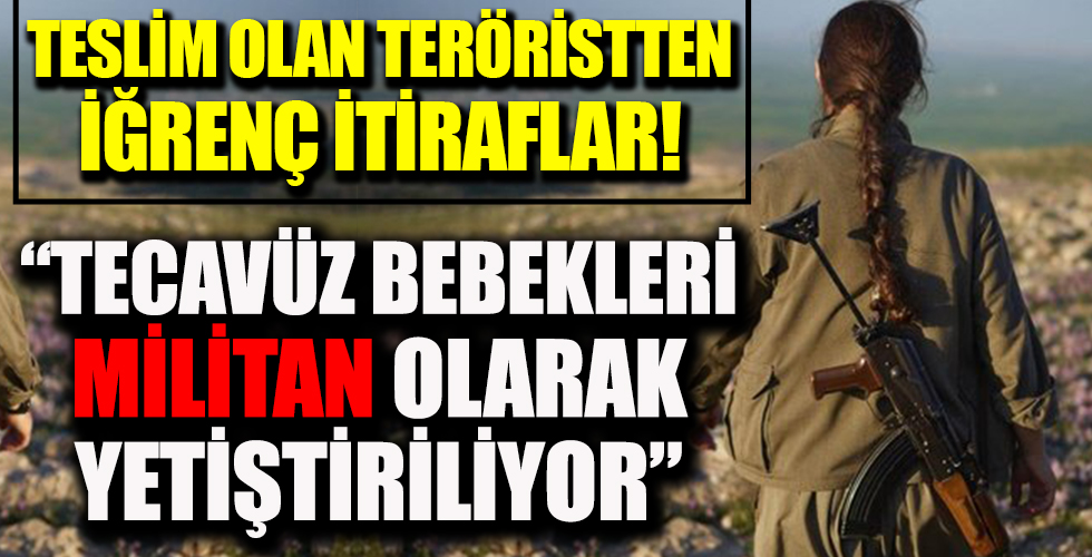 Terör örgütü PKK/YPG'de mide bulandıran gerçekler! Önce tecavüz sonra ölüm...