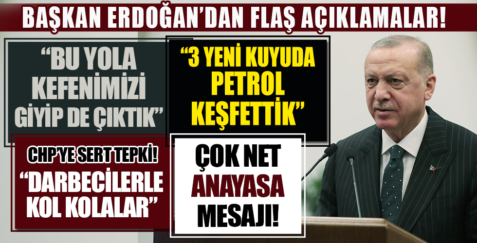 Başkan Erdoğan'dan Genişletilmiş İl Başkanları Toplantısı'nda önemli açıklamalar!