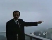 Başkan Erdoğan'ın yarın açılacak Taksim Camii'nin yerini 1994 yılında gösterdiği görüntüler gündem oldu!