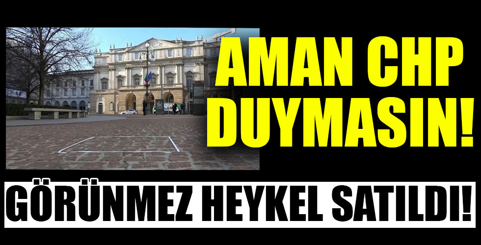 İtalya’da Salvatore Garau'nun 'Io sono' adlı 'görünmez heykeli' satıldı!