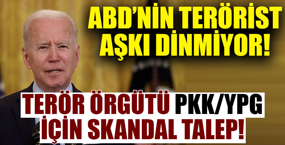 ABD'de terör örgütü PKK/YPG için skandal talep!