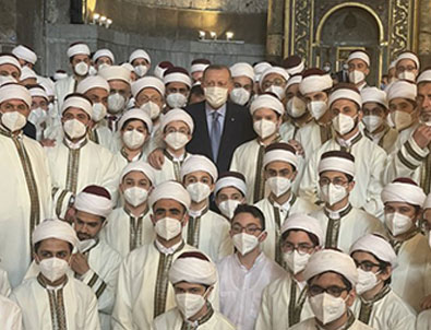 Başkan Erdoğan'ın torunu hafız oldu!