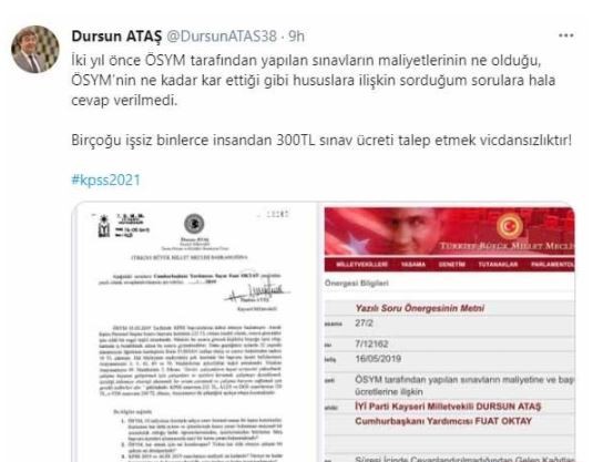 Toplum mühendisleri henüz başvuruları bile açılmayan KPSS sınavının ücreti üzerinden sosyal medyayı karıştırdı!