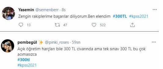 Toplum mühendisleri henüz başvuruları bile açılmayan KPSS sınavının ücreti üzerinden sosyal medyayı karıştırdı!