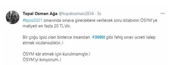Toplum mühendisleri henüz başvuruları bile açılmayan KPSS sınavının ücreti üzerinden sosyal medyayı karıştırdı!