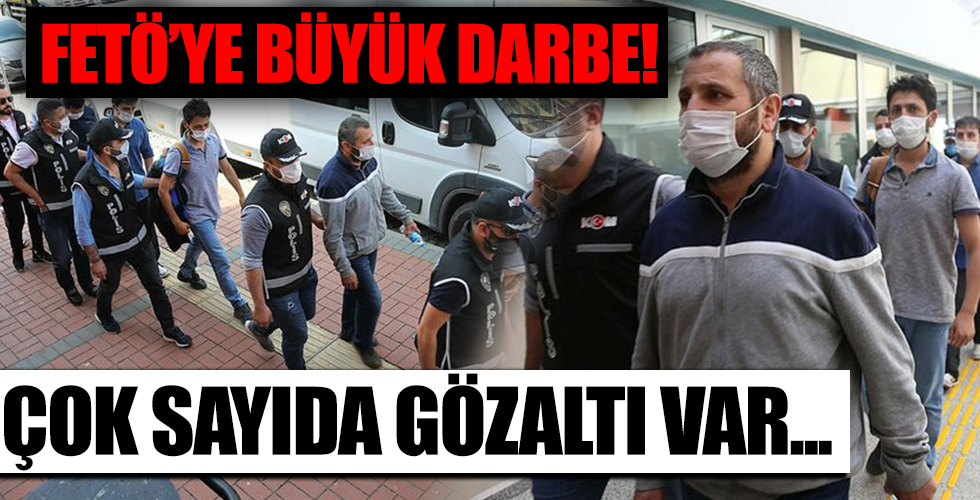 FETÖ’cülerin 'hijyen' evlerine baskın