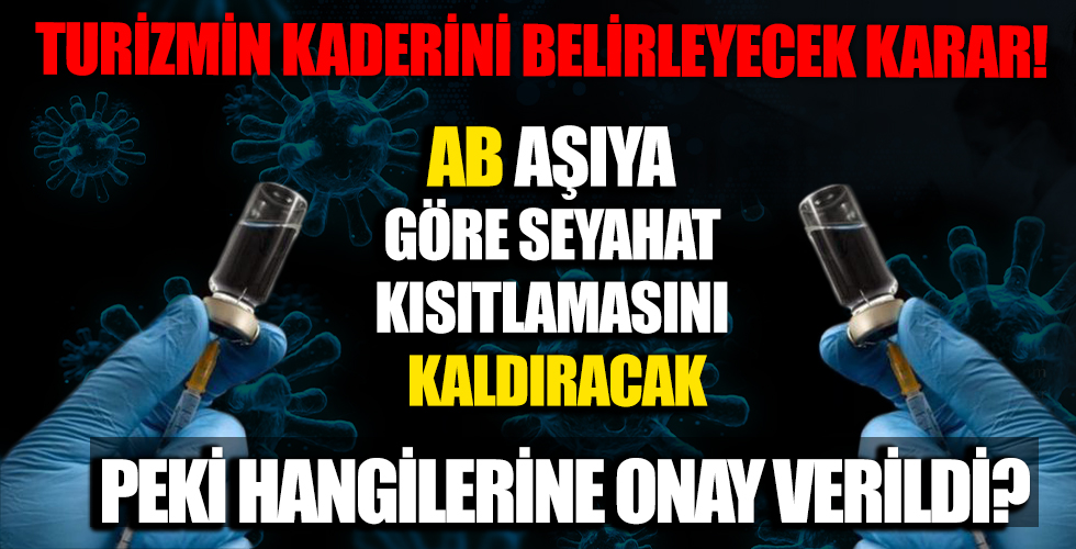 AB Komisyonu üye ülkelere aşı olanlar için seyahat kısıtlamasının kalkmasını önerdi