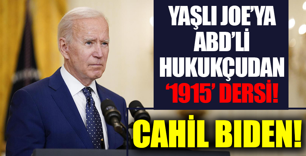 ABD'li anayasa hukukçusu Bruce Fein'den Biden'ın 24 Nisan kararına sert tepki: ABD'lilerin haberi bile yok!