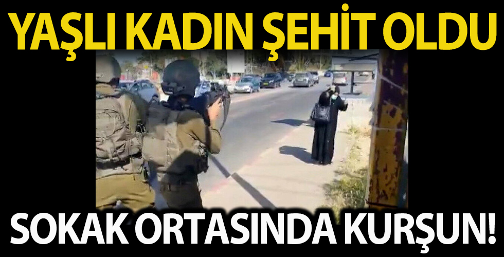 İsrail askerinin yaraladığı Filistinli yaşlı kadın şehit oldu