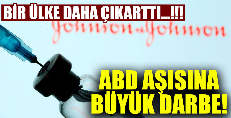 Johnson and Johnson'a aşı darbesi!