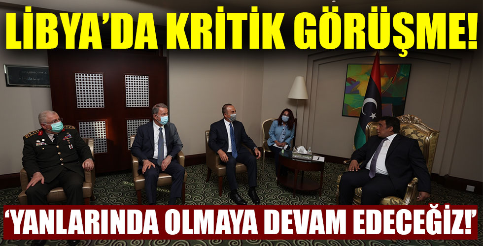 Libya'da kritik görüşme!