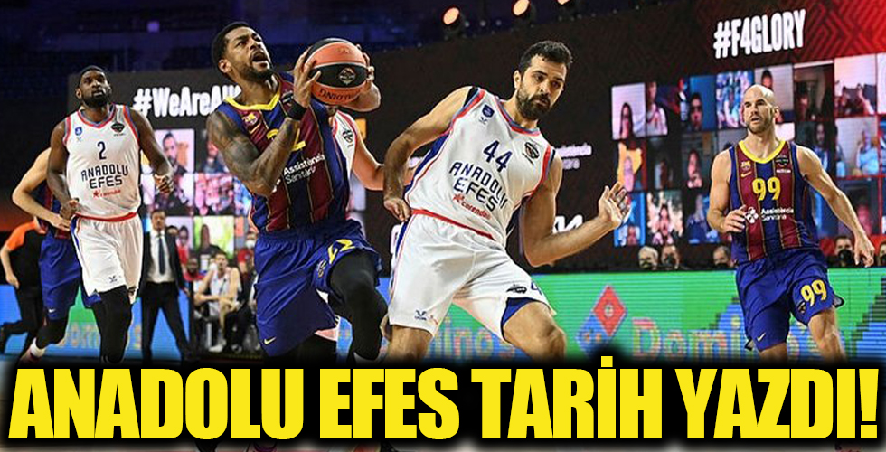 EuroLeague’de şampiyon Anadolu Efes! Ergin Ataman tarihe geçti…