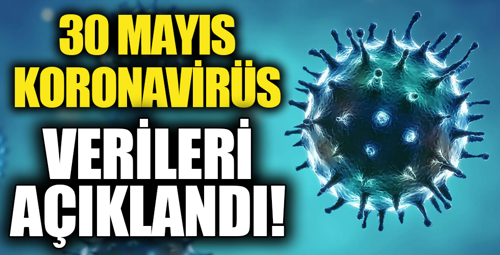 Sağlık Bakanlığı, 30 Mayıs koronavirüs son durum tablosunu açıkladı!