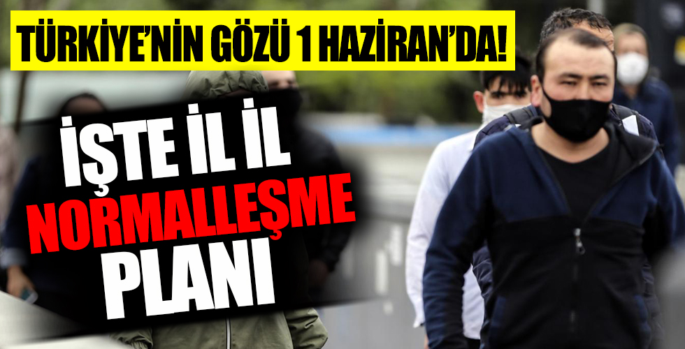 Türkiye'nin gözü 1 Haziran'da...