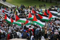 Washington’da 'Filistin'e destek' gösterisi!