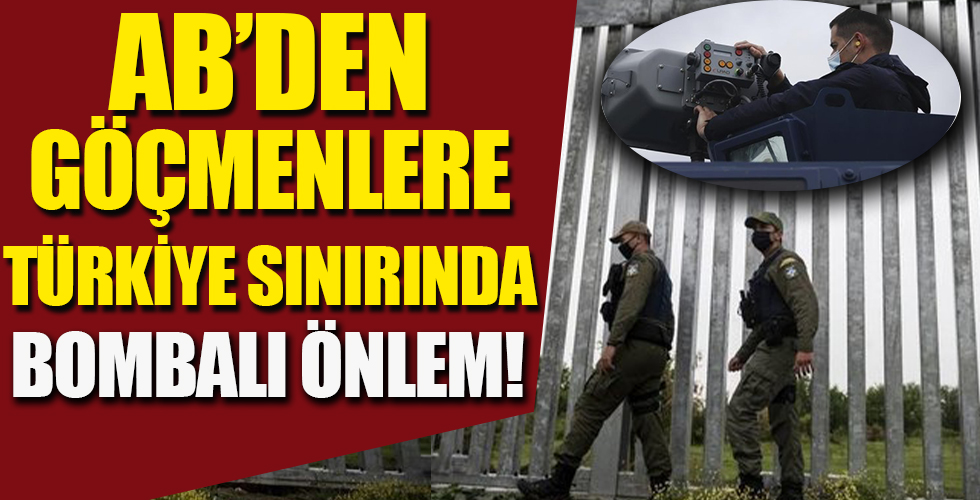 Avrupa Birliği göçü önlemek için Yunanistan sınırına dijital bariyer kurdu! Ses bombası atıyor