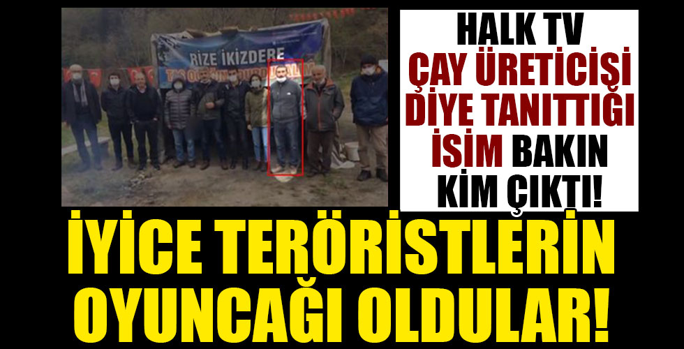 Halk TV’nin 'çay üreticisi' diye tanıttığı Dursun Ali Koyuncu bakın kim çıktı!