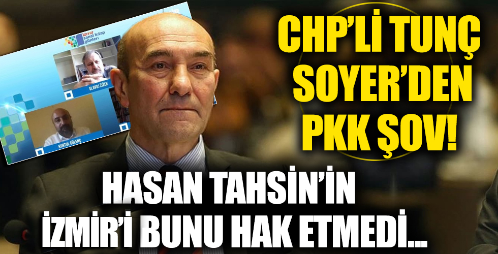 İzmir Büyükşehir Belediyesi programına PKK destekçisi Slajov Zizek katıldı: Hasan Tahsin'in İzmir'i bunu hak etmedi