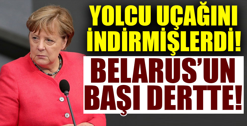 Merkel'den Belarus açıklaması!