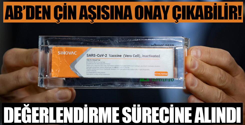Avrupa İlaç Ajansı, Çin aşısı için ön değerlendirme süreci başlattı
