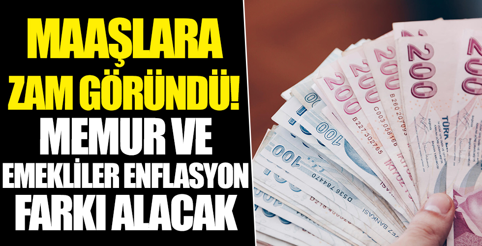 Emekli ve memur için enflasyon zammı göründü: İşte maaşlara yansıyacak farklar