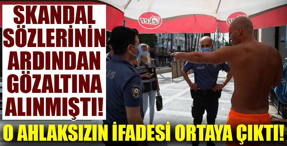 Kadın polise ahlaksız teklifte bulunmuştu! O terbiyesizin ifadesi ortaya çıktı!