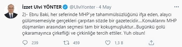 MHP'nin anayasa önerisiyle dalga geçen Ebru Baki'ye arka çıkan Bülent Aydemir'in bu kaçıncı skandalı...