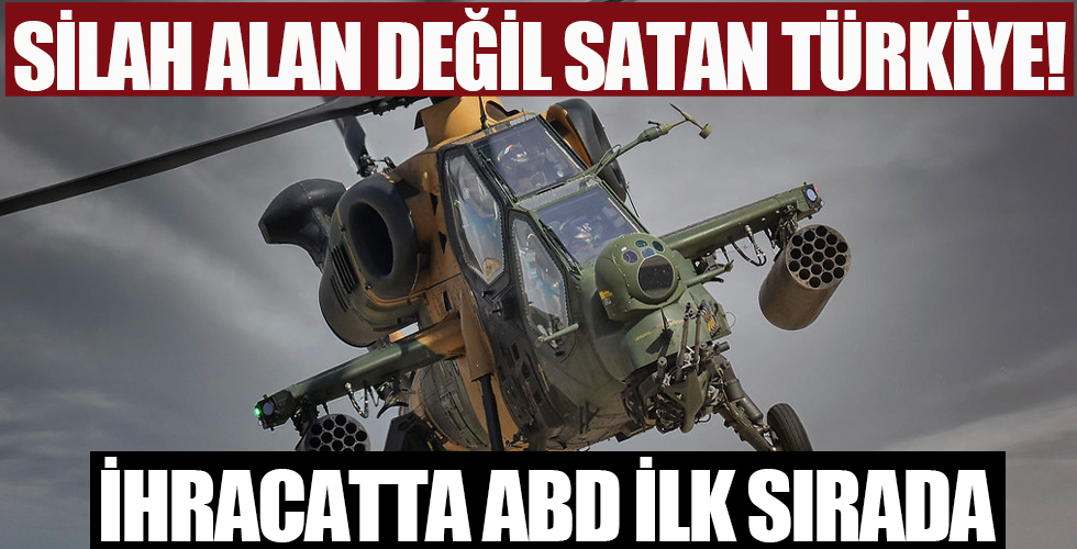 Türk savunma ve havacılık sektörünün ihracatında bu yıl ABD ilk sırada