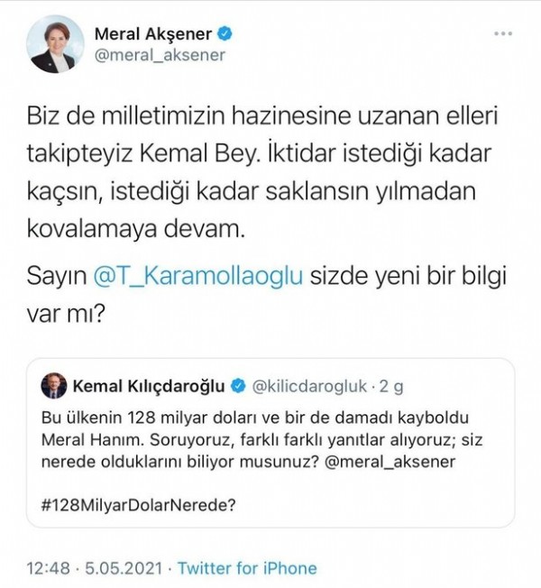 Berat Albayrak nerede diye algı yapan Kılıçdaroğlu ve Akşener'i üzecek haber!