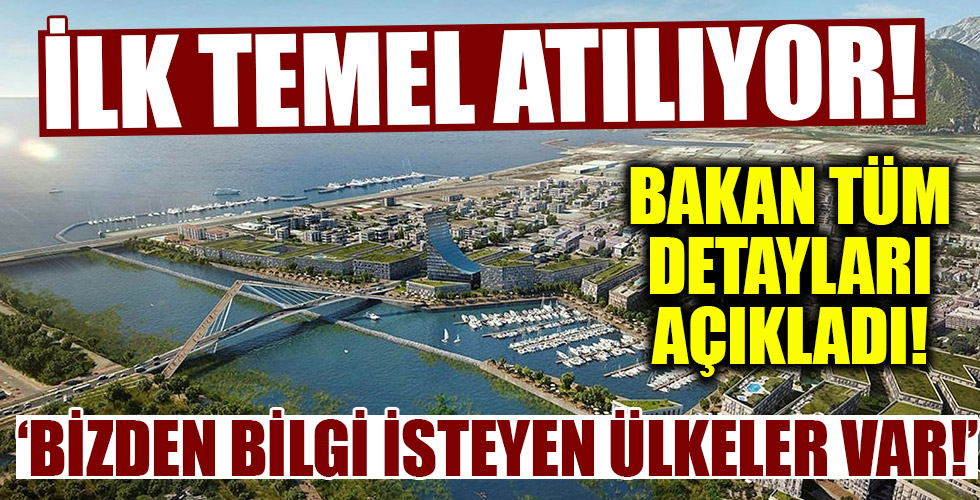 Bakan Karaismailoğlu açıkladı: Kanal İstanbul ile ilgili bizden bilgi isteyen ülkeler var!