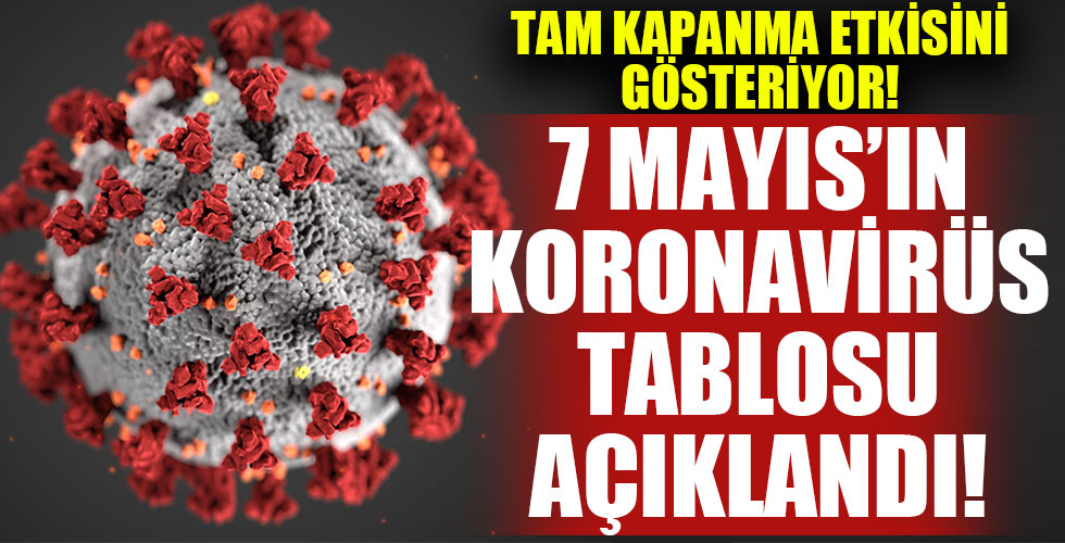 Koronavirüste son durum! 7 Mayıs'ın tablosu!