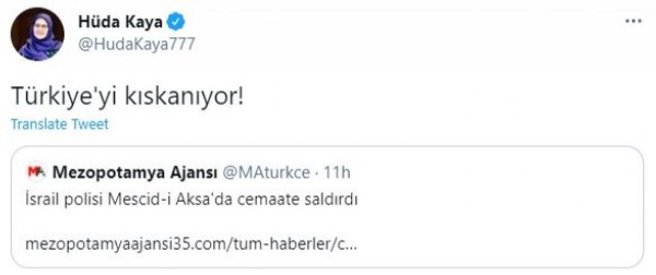 HDP'li Hüda Kaya'dan, 'Türkiye'de camilere saldırı düzenleniyor' algısı