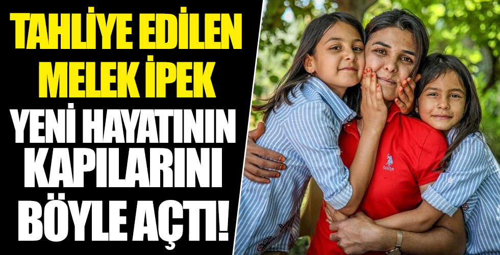 Antalya'da işkenceci eşini öldüren ve tahliye edilen Melek İpek yeni hayatının kapılarını açtı