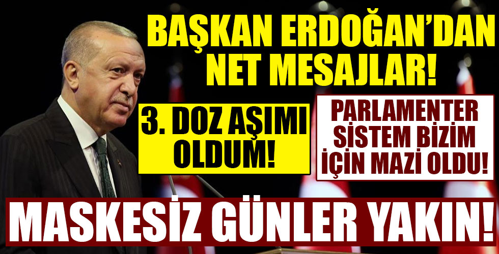 Başkan Erdoğan'dan kritik açıklamalar!