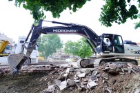 BİSİKLET - Kestel Meydani Için Ilk Kepçeyi Baskan Tanir Vurdu